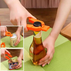 Multi-functional Creative Plastic Manual Non-slip Can Opener Portable Drink Kitchen Gadg detail view