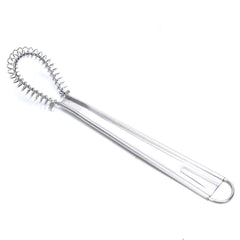 Stainless Steel Spring Manual Whisk | Handheld Mini Egg Beater for Smooth Mixing detail view