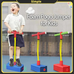 Gifts for 3+Old Boys Girls Foam Pogo Jumper for Kids Outdoor Toys for Autistic Kids To close-up view