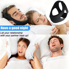 Neoprene Anti Snoring Chin Strap | Stop Snoring Jaw Belt Sleep Aid