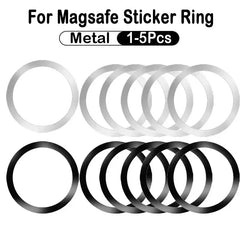 Stainless Steel Universal Magnetic Metal Plate Ring For Magsafe Wireless Charger Iron Sheet Sticker