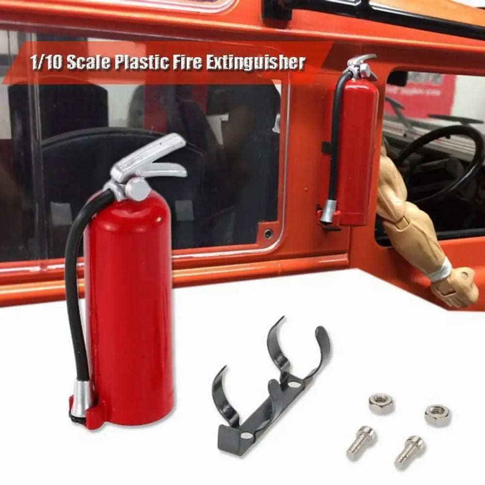 New RC Car Fire Extinguishers Toy Accessories RC Climbing Truck Car Dollhouse Accessories Pretend Pl