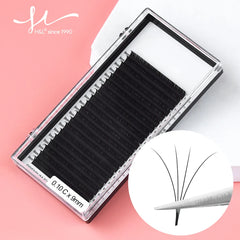Korean PBT Eyelash Extensions 20 Rows | Soft Comfortable Silk Lashes for Salon Use