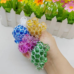 Colorful Star Squeezing Ball Squishy Ball 3D Stress Relief Sensory Toys Adults Anti-Anxi detail view