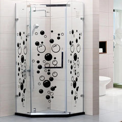 Removable Bubble Wall Stickers | Waterproof PVC Decals for Bathroom, Window & Kids Room