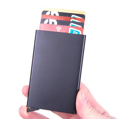 Pop Up Minimalist Smart Wallet | Thin Slim RFID Credit Card Holder for Men Women alternate view