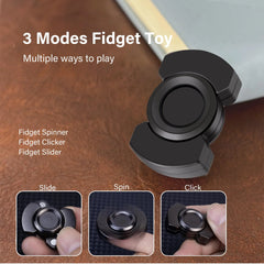 Magnetic Slider Fidget Spinner | Stress Relief EDC Toy close-up view