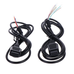 Cable For 2 MD 2 Control Cable For Mega Drive 2 Gamepad Controller Extend Cord 9Pin Ga close-up view