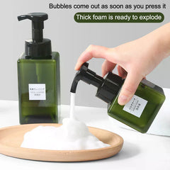 Portable Foam Soap Dispenser Manual Press Pump Bottle 250/450/650ml Foaming Liquid Sh alternate view