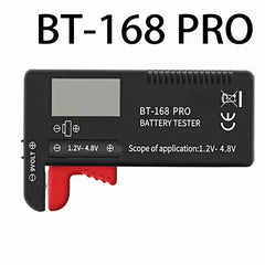 Digital Battery Capacity Tester | BT-168 PRO BT-168D Voltage Meter for AA AAA C D 9V alternate view