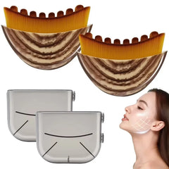 Lymphatic Contour Face Brush, Lymphatic Drainage Massager Facial Massager Face Chin Skin Sculpting T