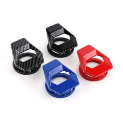 Car Engine Start Stop Switch Button Cover Decorative Ring Protection Cover