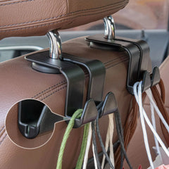 Car Seat Back Hook Hanger Headrest Mount Storage Holder Duarable Bearing 20kg for Car Bag pouch Clot