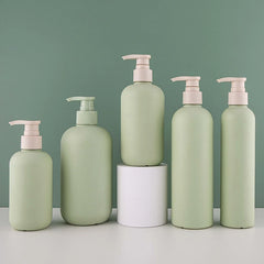 Refillable Foaming Soap Dispenser | Rustproof Plastic Shampoo and Shower Bottle for Kitchen and Bath