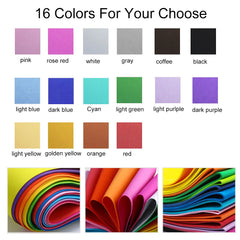 2mm Thick Multicolor EVA Foam Paper Sheet | 50x90cm DIY Craft Foam detail view