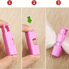 4/20pcs Food Sealing Clips Reusable Fresh Food Storage Tools Plastic Bag Sealer Clamp for Snack Bread Clip Home Kitchen Gadgets