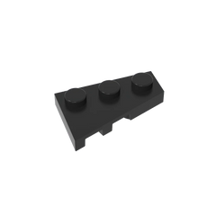 Gobricks GDS-547 Wedge Plate 3 x 2 Right | Compatible Building Block for DIY Creation alternate view