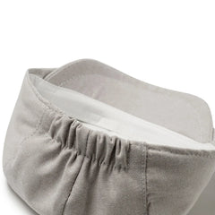Baby Cotton Beret | Adjustable Solid Hat for Baby Boys close-up view