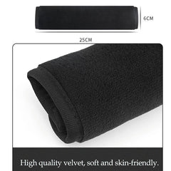 Plush Seat Belt Covers for Adults and Kids, 2-Pack