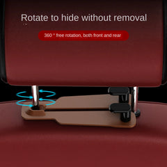 2025 car hook car interior multi-function car seat back hook storage car hanging rear close-up view