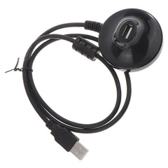 USB 2.0 Extender Cable with Docking Base | Male to Female Adapter for Laptop and Perip close-up view