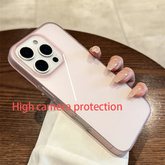 Soft Matte Candy Transparent Phone Case For iPhone 18 17 16 15 14 Pro Max Plus 13 12 alternate view