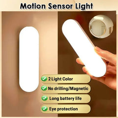 Wireless LED Motion Sensor Night Light | USB Rechargeable Magnetic Closet Lamp alternate view