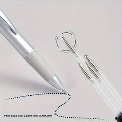 Nail Dotting Pen Nail Art Dotting Tools in Ballpoint Pen Design Nail Art Tip Dot Paint close-up view