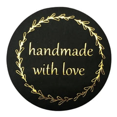 500pcs handmade with Love Stickers Baking label wedding sticker party label decoration envelope seal