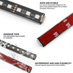 12V Car Interior LED Ambient Light | Plug and Play Cigarette Lighter Decorative Kit detail view