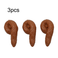 1 Pcs Practical Gag-Funny Joke Tricky Toys Mischief Turd Gag Gift Realistic Shits Poop F detail view