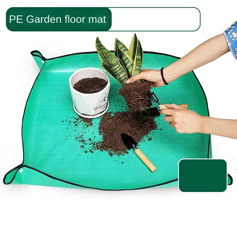 Mats Gardening Planting Mat Plant Repotting Mat Foldable Waterproof Gardening Potting Pad