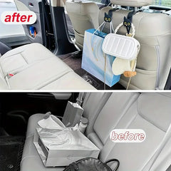 Cat Car Seat Headrest Hooks 2pcs close-up view