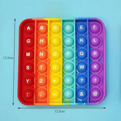 Hot Push Bubble Fidget Toys Sensory Autism Special Needs Stress Reliever Squeeze Decom close-up view