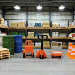 12 pcs Miniature Logistics Scene Accessories alternate view