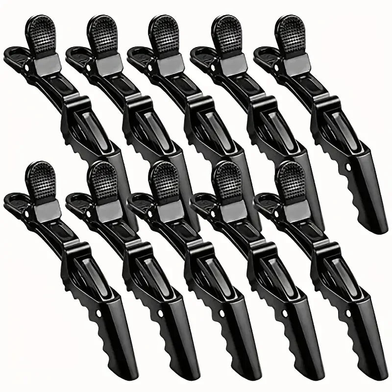 12Pcs Hair Clips for Styling Sectioning,Wide Teeth Design Professional Salon Alligator Hair Clips fo