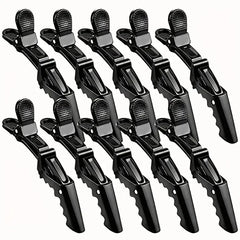 12Pcs Hair Clips for Styling Sectioning,Wide Teeth Design Professional Salon Alligator Hair Clips fo