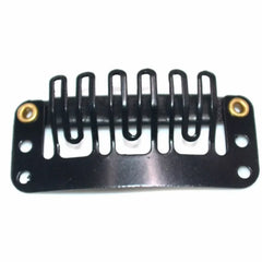 10 Pcs/set U 3.2cm 2.7cm Wig Clips Snap for Human Hair Extensions/Weaving Extensions Medium Professional Salon Accessories Clips