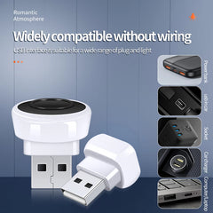 Car Mini USB LED Ambient Light | Portable Decorative Atmosphere Lamp detail view