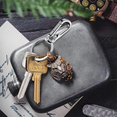 Clip Keychain Metal Carabiner Shape Key Ring Keyring Key Holder Clips Hook Holder Organizer
