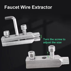 Broken Pipe Extractor Tool Set | Universal Plumbing Repair Kit detail view