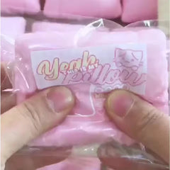 Squishy Simulated Cat Pillow Stress Relief Toy | Slow Rising Sensory Fidget detail view
