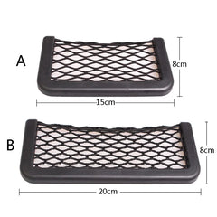 Car Organizer Storage Net Pocket Phone Holder