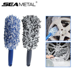 Plush Car Wheel Hub Brush Tire Rim Cleaning Tool