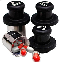 Pill Case Container Cigarette Lighter Shape