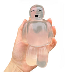 Transparent Jelly Robot Squishy Toy | Soft Slow Rebound Stress Relief Fidget detail view