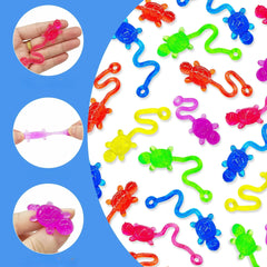10/20Pcs Fun Sticky Turtle Toy Palm Elastic Turtle Toy Interactive Party Toy Gift str alternate view