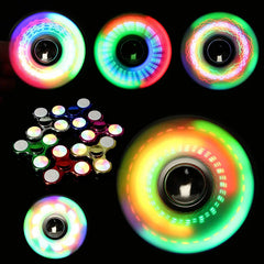 Creative Luminous LED Light Fidget Spinner | Glow in the Dark Stress Relief Toy detail view