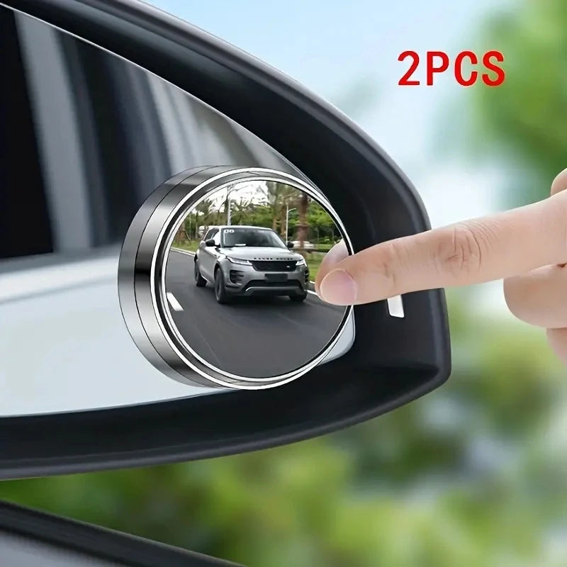 Wide-Angle Blind Spot Mirrors Adjustable Pair | Reversing Rearview