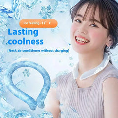 Outdoor Summer Neck Cooling Tube | Reusable Ice Ring for Hiking, Cycling, and Fishing alternate view